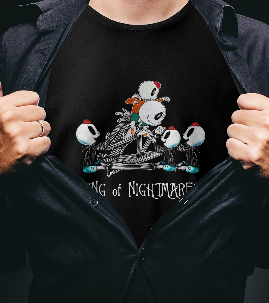 King Of Nightmares Skull Boys Adventure T-Shirt