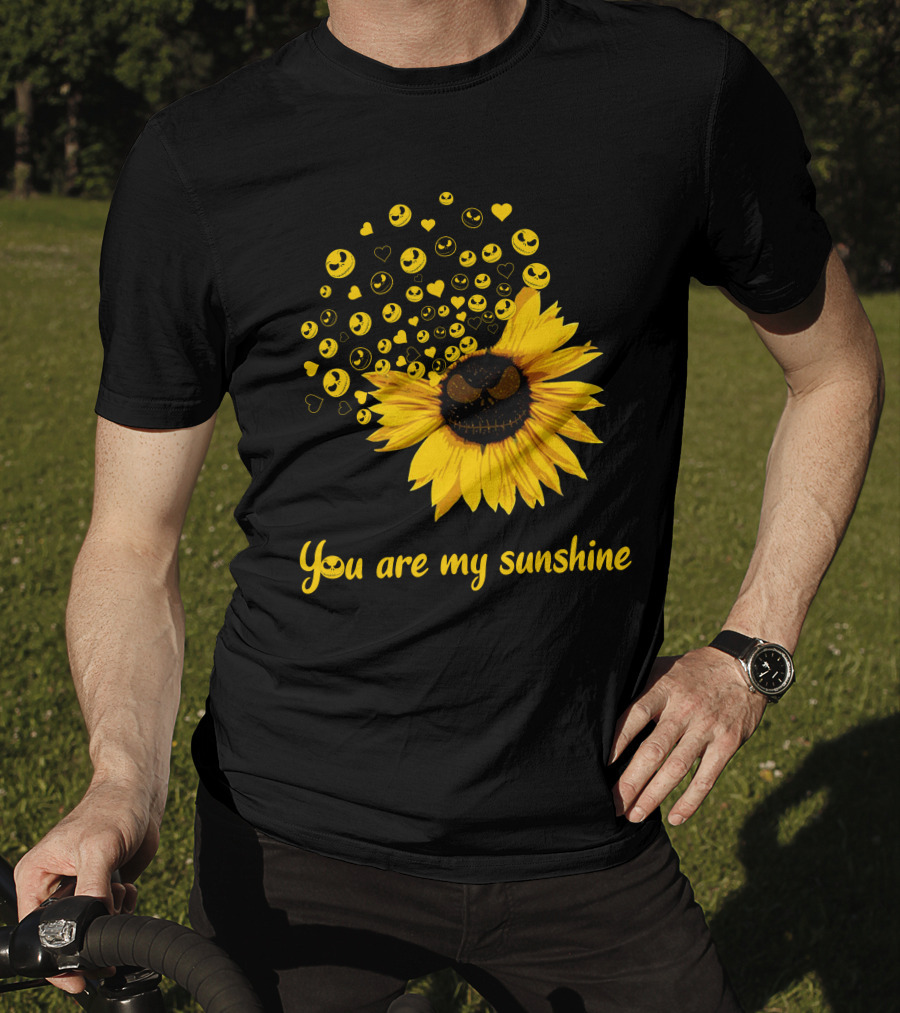 You Are My Sunshine Smiling Sunflower Faces T-Shirt
