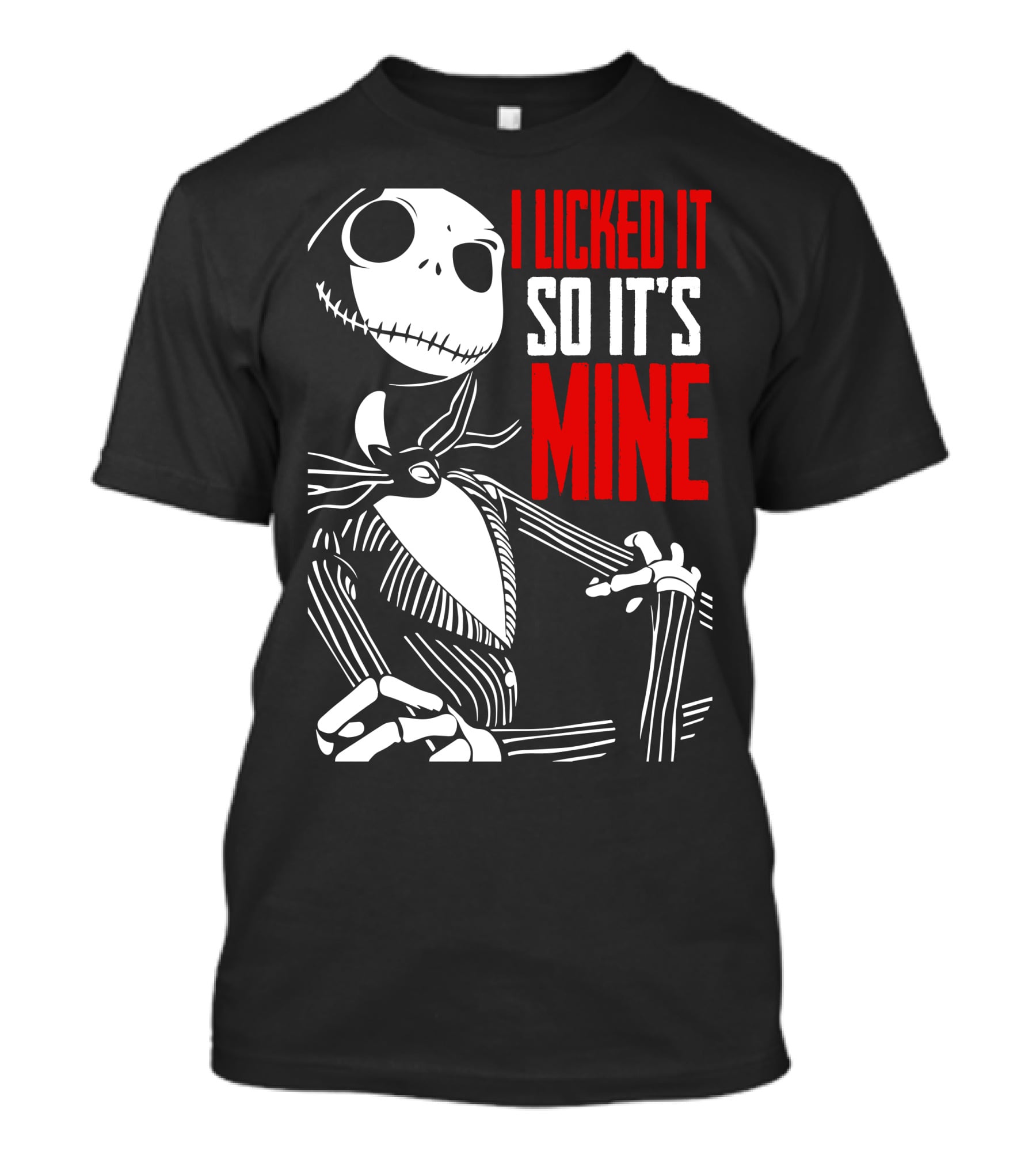 I Licked It So It's Mine Nightmare Large Character T-Shirt