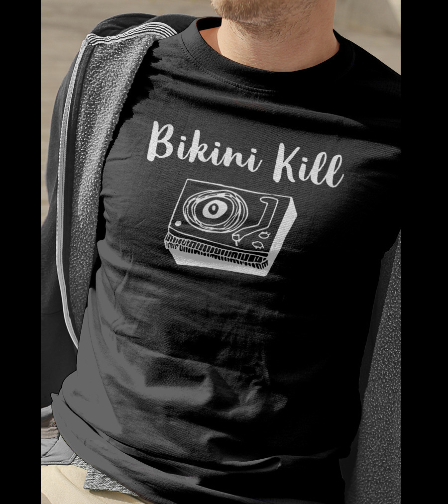 Bikini Kill The Linda Lindas Record Player T-Shirt