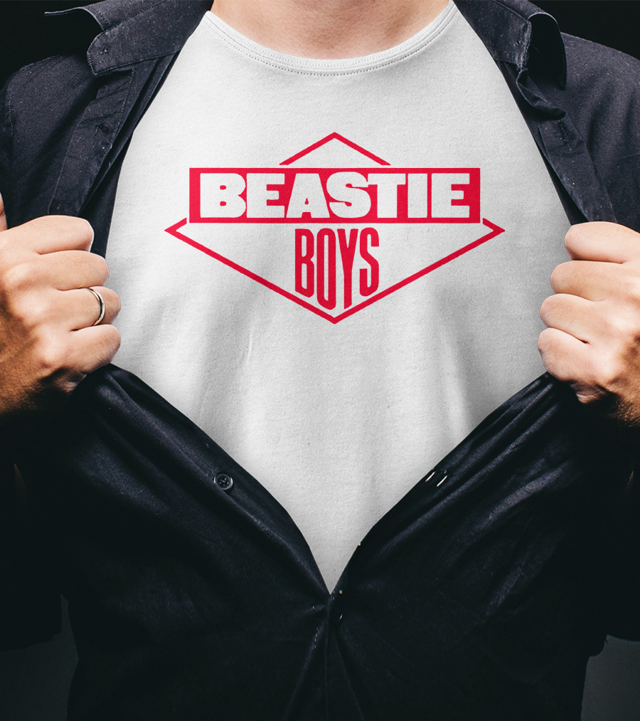 Beastie Boys Logo Red Diamond T-Shirt