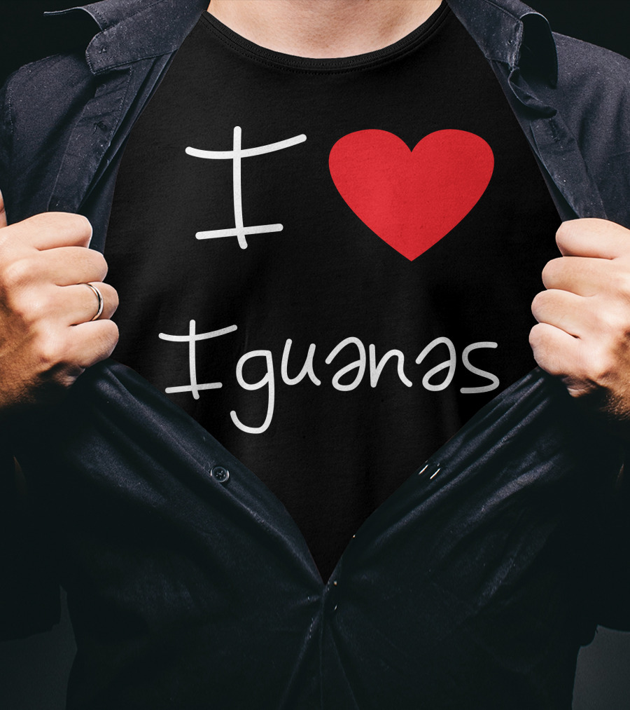 I Heart Iguanas T-Shirt