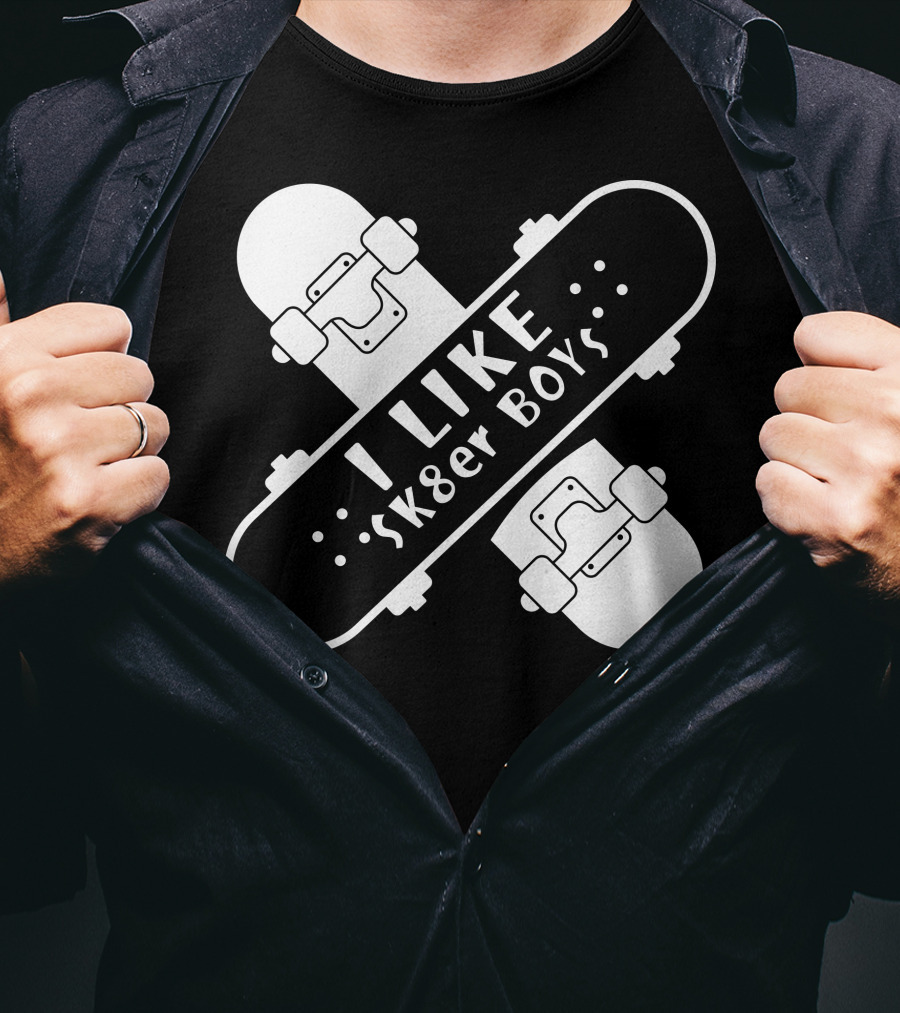 I Like Sk8er Boys T-Shirt