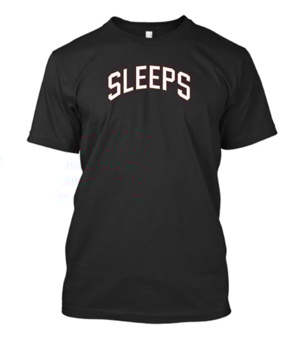 While She Sleeps Merch Sleeps Arch T-Shirt