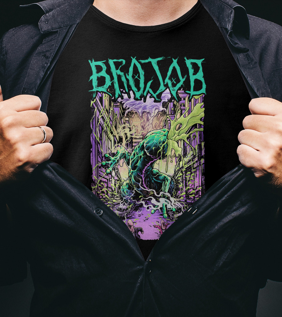 BROJOB Monster Rampage Urban Chaos T-Shirt