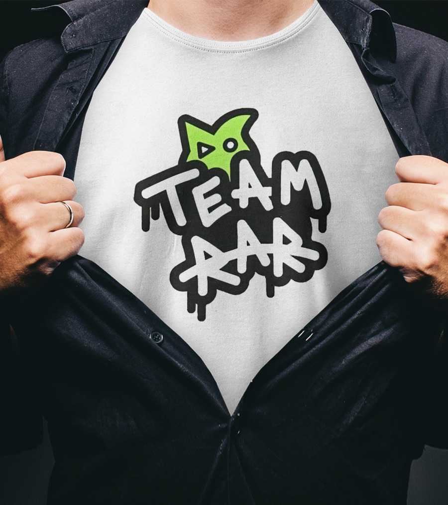Team RAR Ninja Star Drip T-Shirt