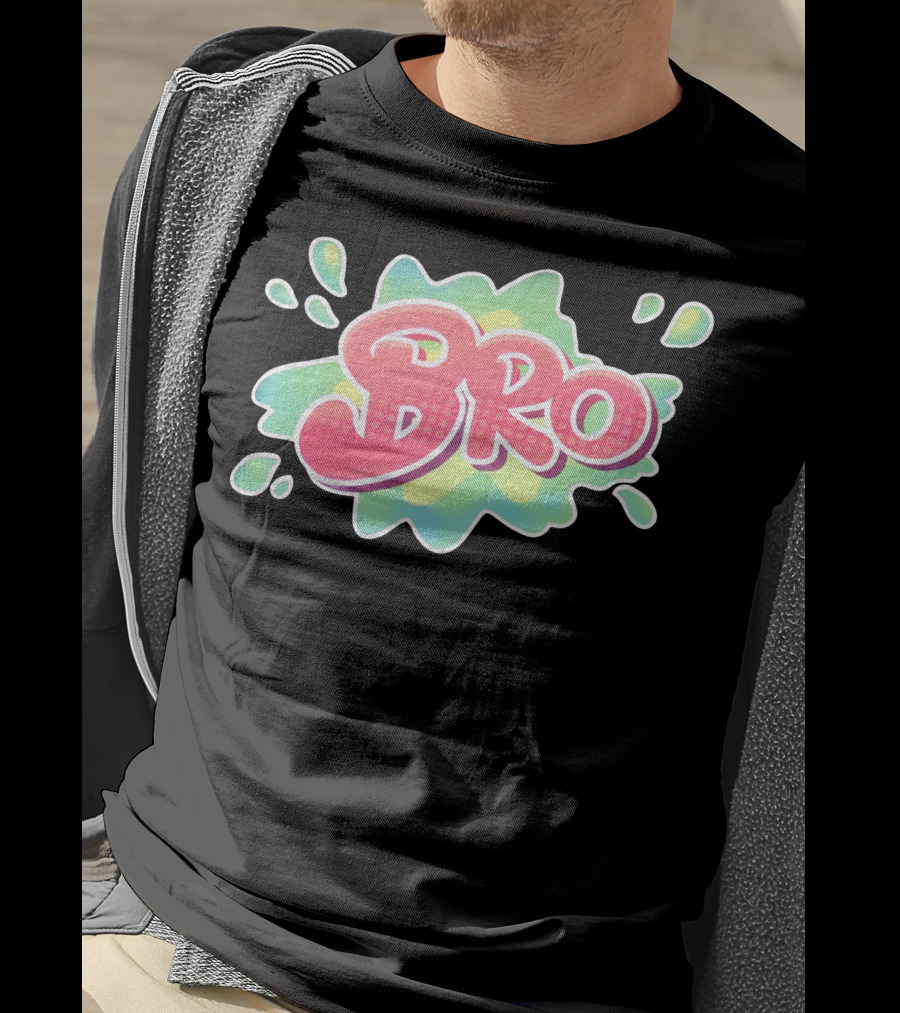 Bro Beckbrojack Merch Splash T-Shirt