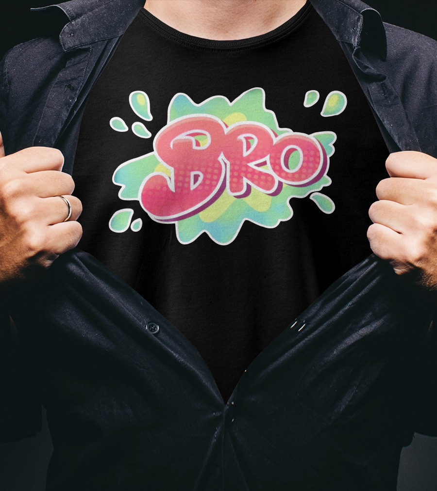 Bro Beckbrojack Merch Splash T-Shirt
