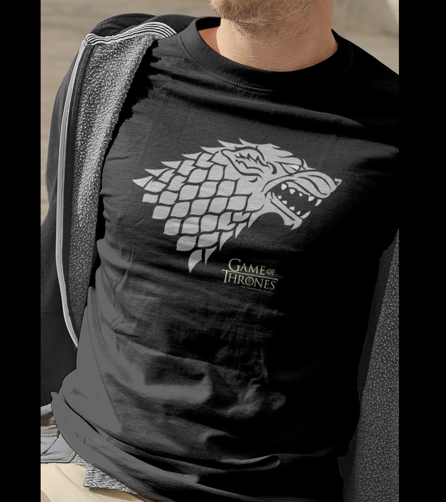 Game Of Thrones Direwolf Sigil Stark House HBO Merch T-Shirt