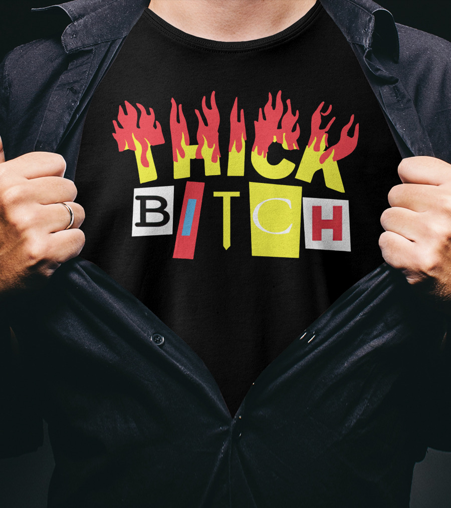 THICK BITCH Bebe Rexha Merch T-Shirt