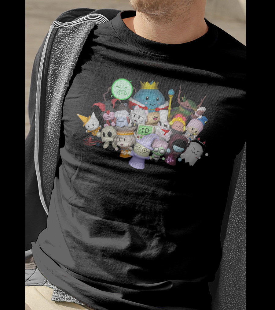 Tower Heroes Characters Merchandise T-Shirt
