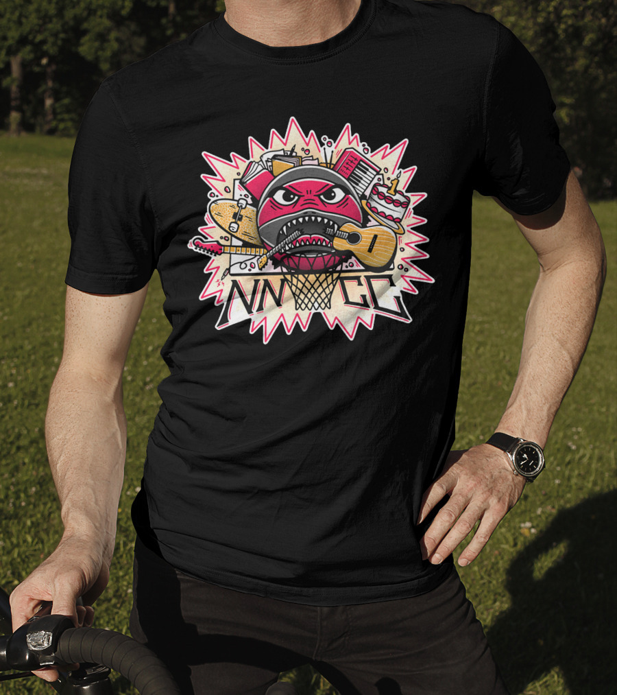 NNNGG Lem Lemm Basketball Guitar Music Elements T-Shirt