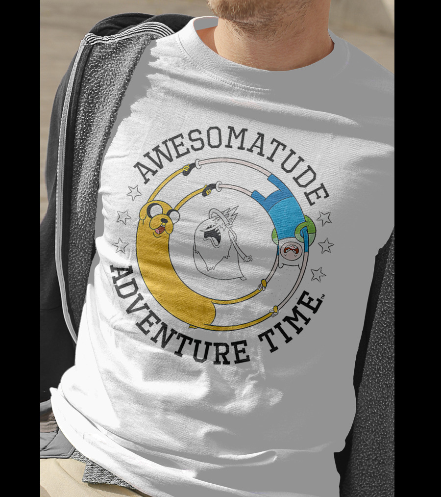 AWESOMATUDE ADVENTURE TIME T-Shirt