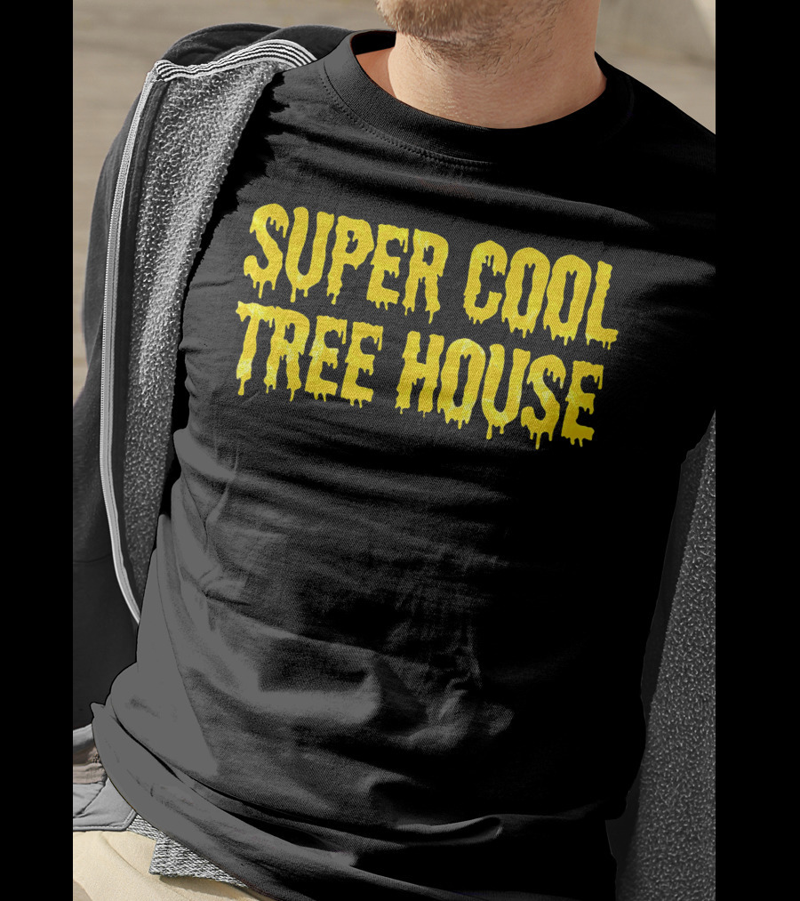 Super Cool Tree House Hood T-Shirt