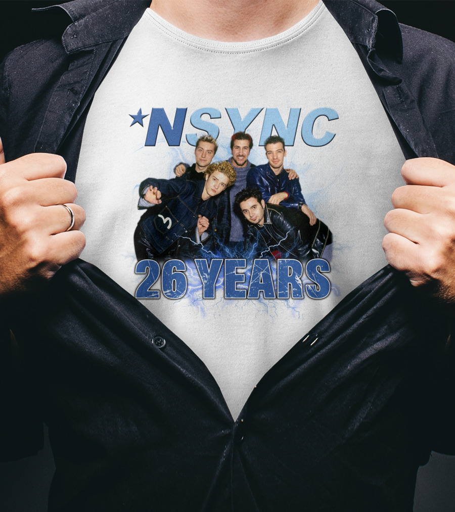 NSYNC 26 Years Old Navy T-Shirt