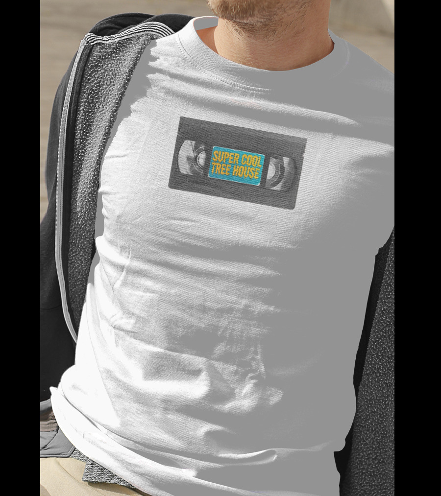 Super Cool Tree House VHS Vintage Nostalgia T-Shirt