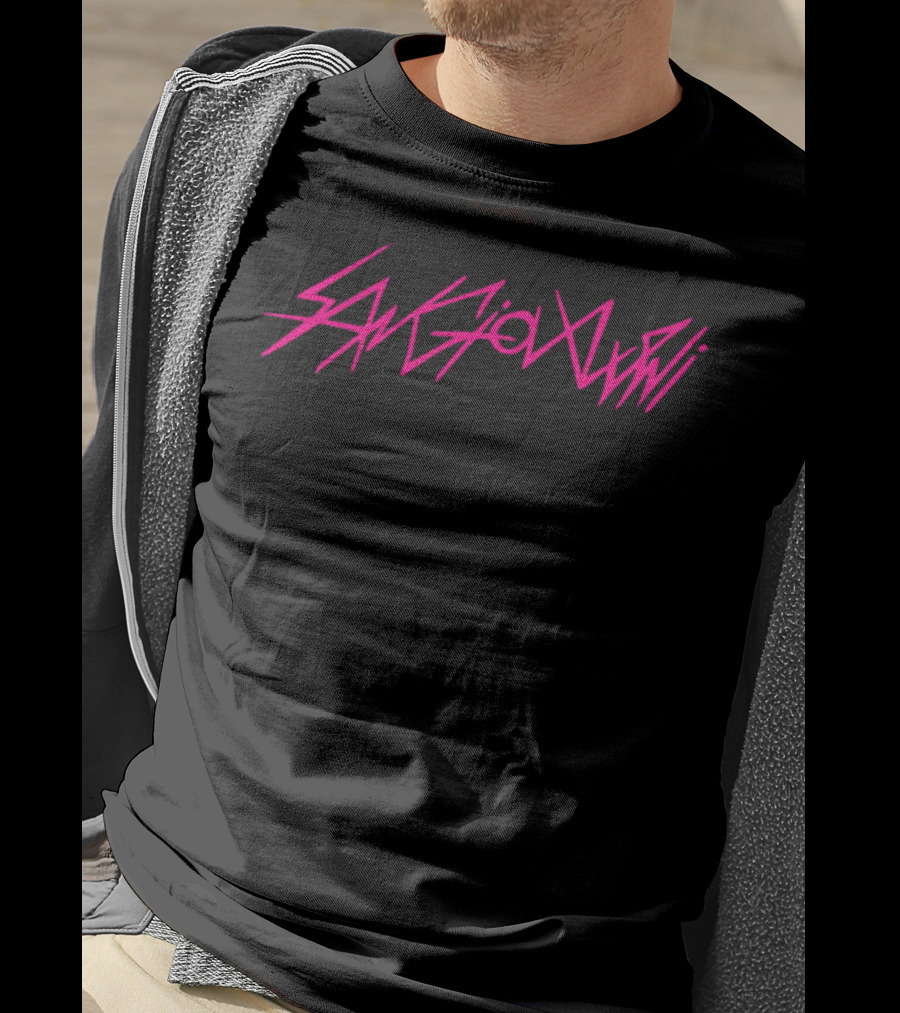 San Giovanni Bold Pink Neon T-Shirt