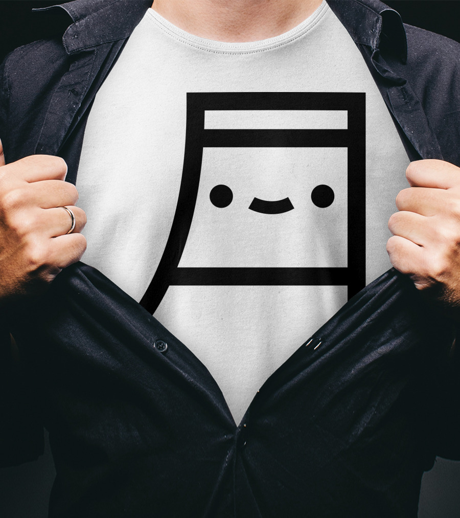 Tsuki Cute Kawaii Moon Face Emoticon Symbol Merch T-Shirt