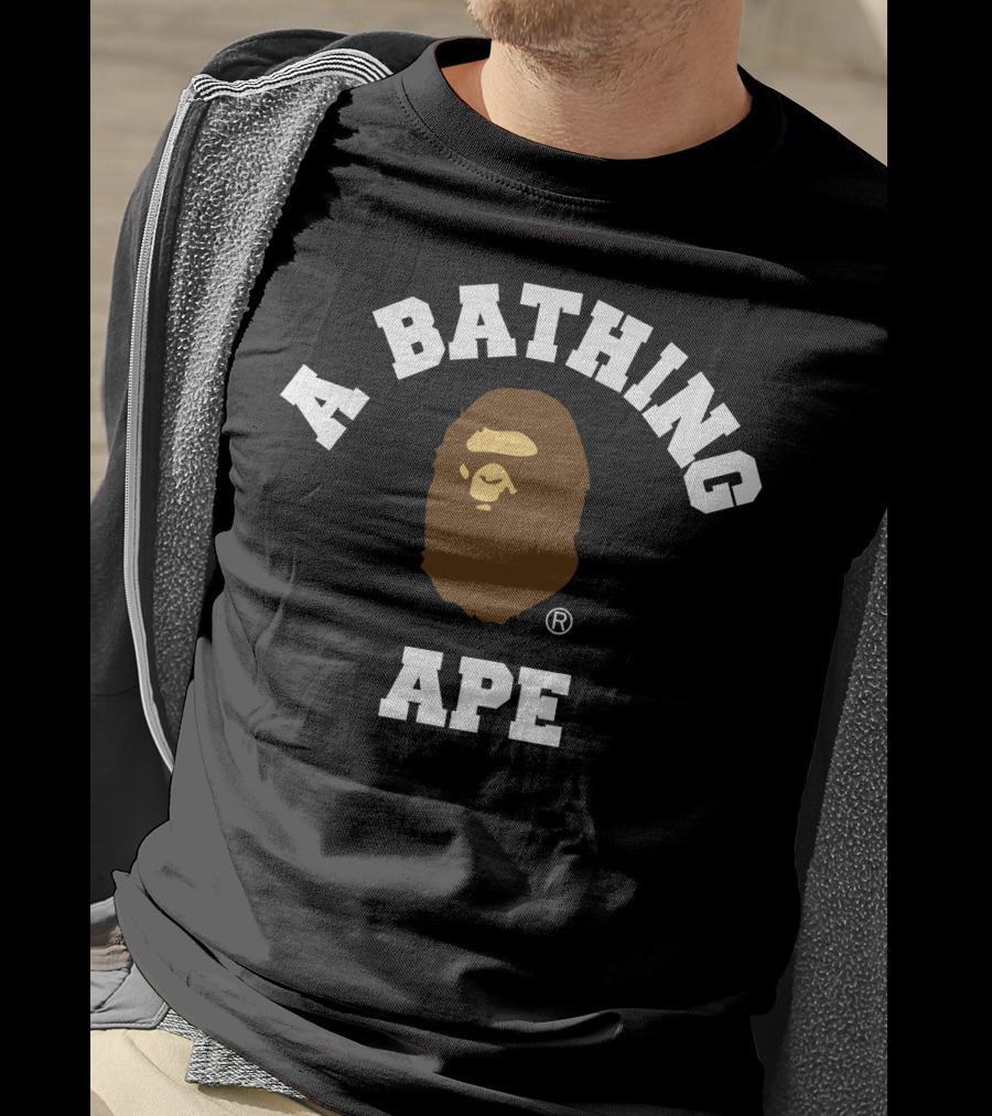 A Bathing Ape Apparel Iconic Logo Merchandise T-Shirt