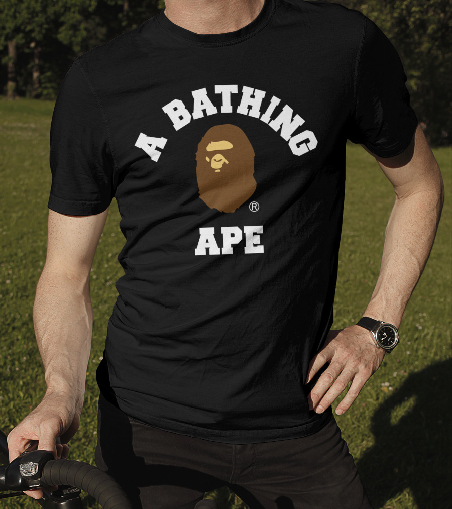 A Bathing Ape Apparel Iconic Logo Merchandise T-Shirt