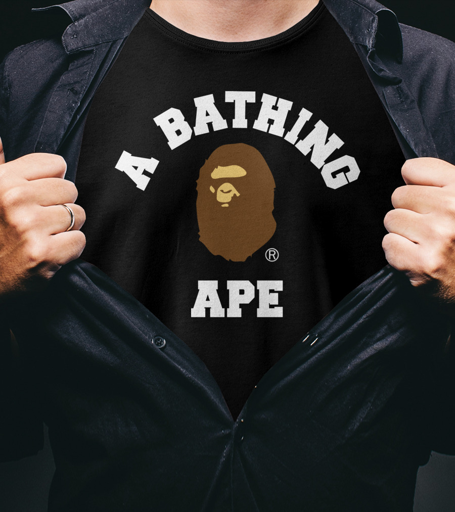 A Bathing Ape Apparel Iconic Logo Merchandise T-Shirt