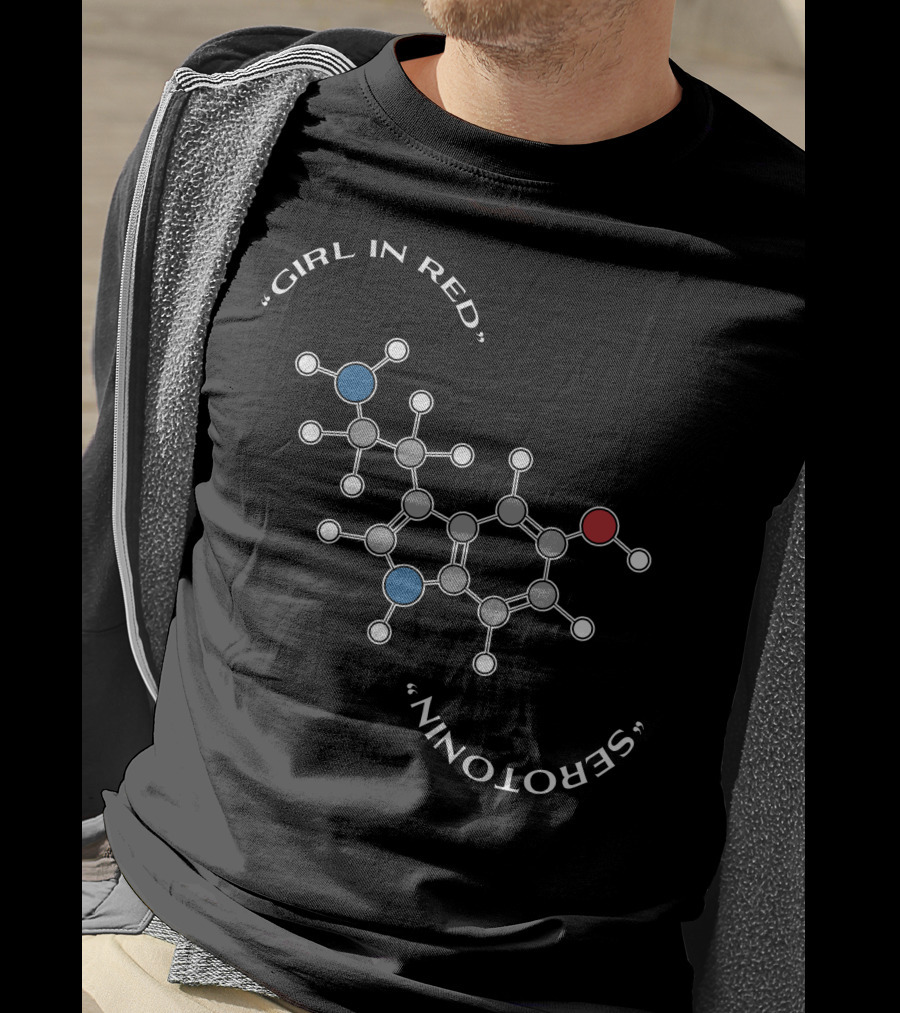 Girl IN Red Serotonin T-Shirt
