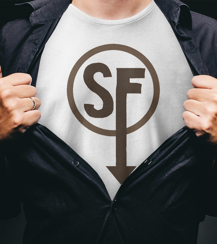 Sally Face SF Logo Circle Arrow T-Shirt