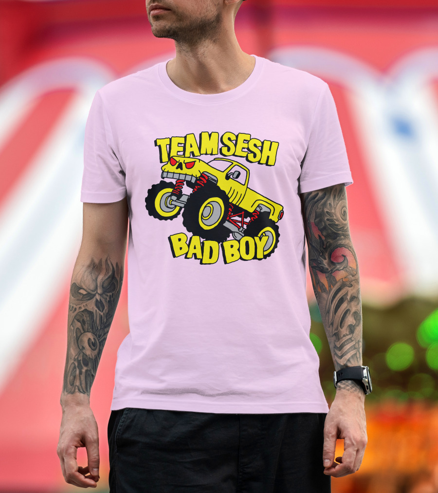 TEAMSESH BAD BOY Monster Truck T-Shirt