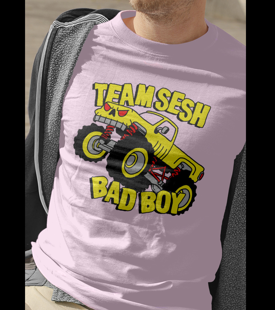 TEAMSESH BAD BOY Monster Truck T-Shirt