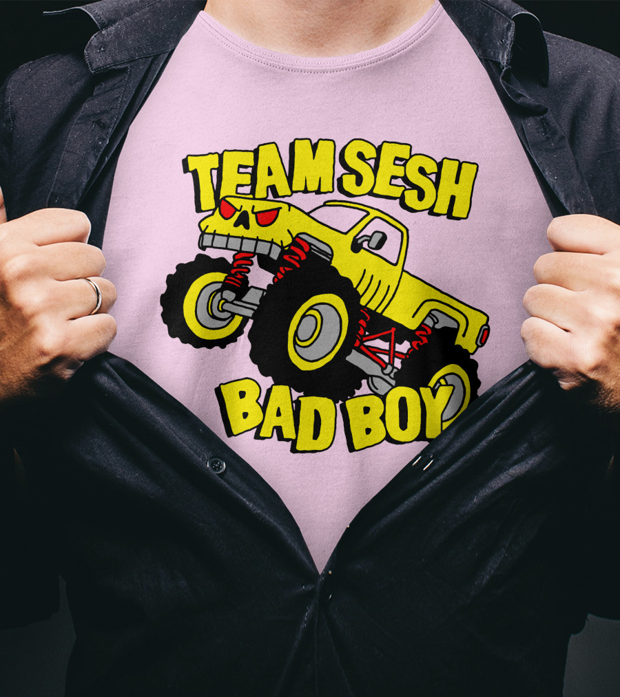 TEAMSESH BAD BOY Monster Truck T-Shirt