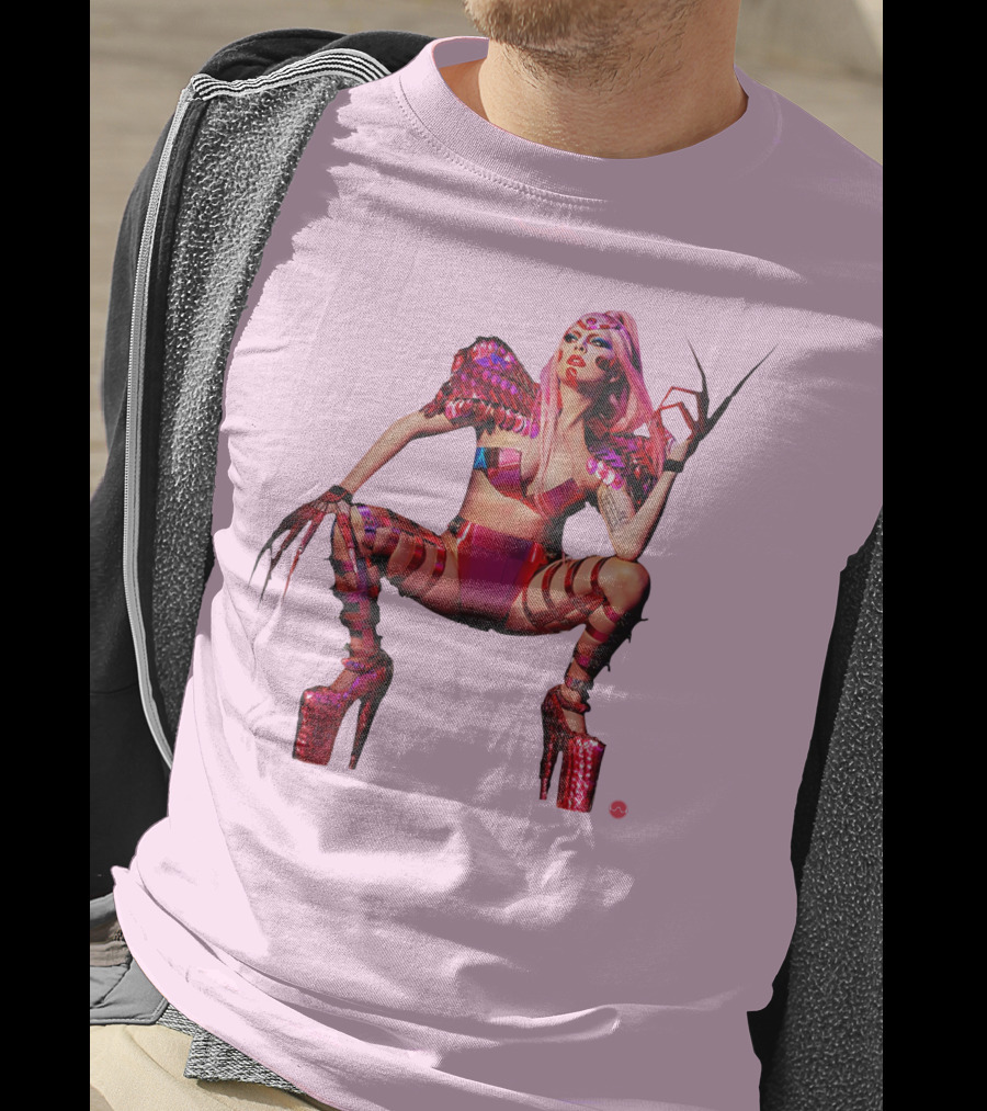 Chromatica Pink Fashion Armor Power Look T-Shirt