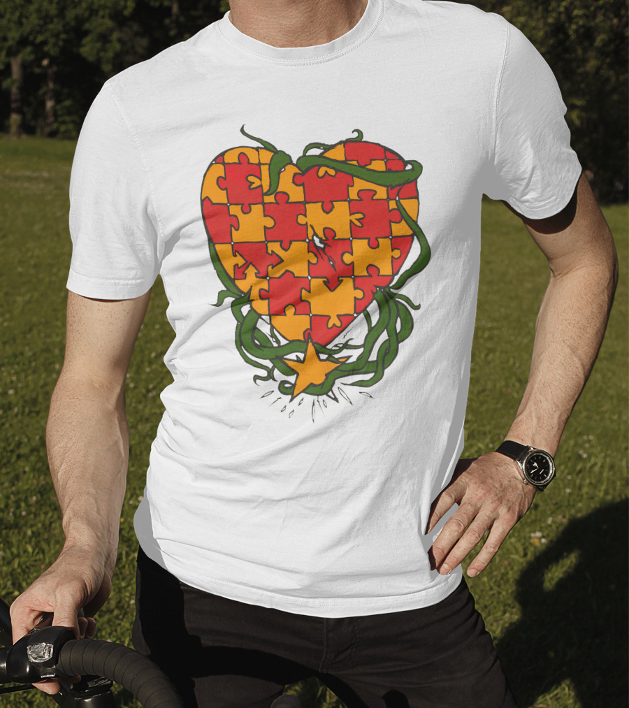 Gallery Dept Heart Puzzle And Vine T-Shirt