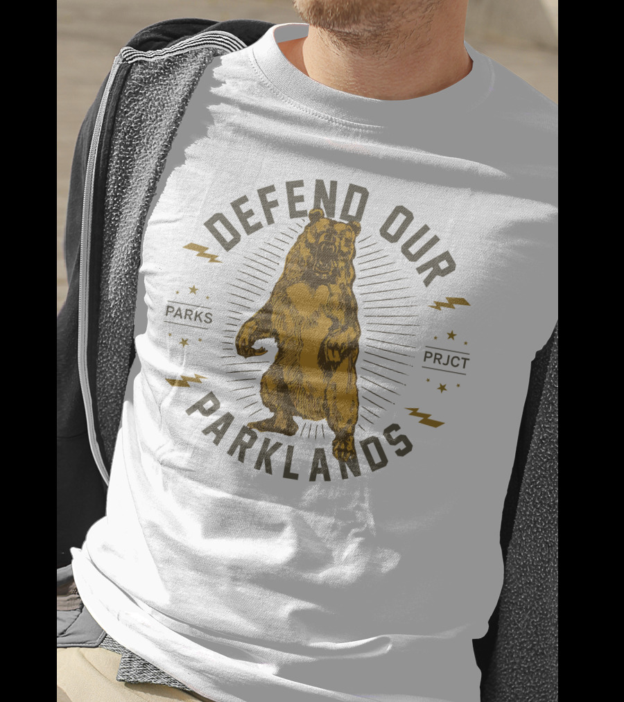 Defend Our Parklands Bear Parks Project T-Shirt