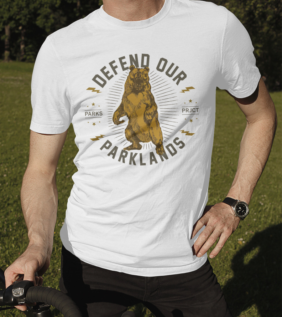 Defend Our Parklands Bear Parks Project T-Shirt