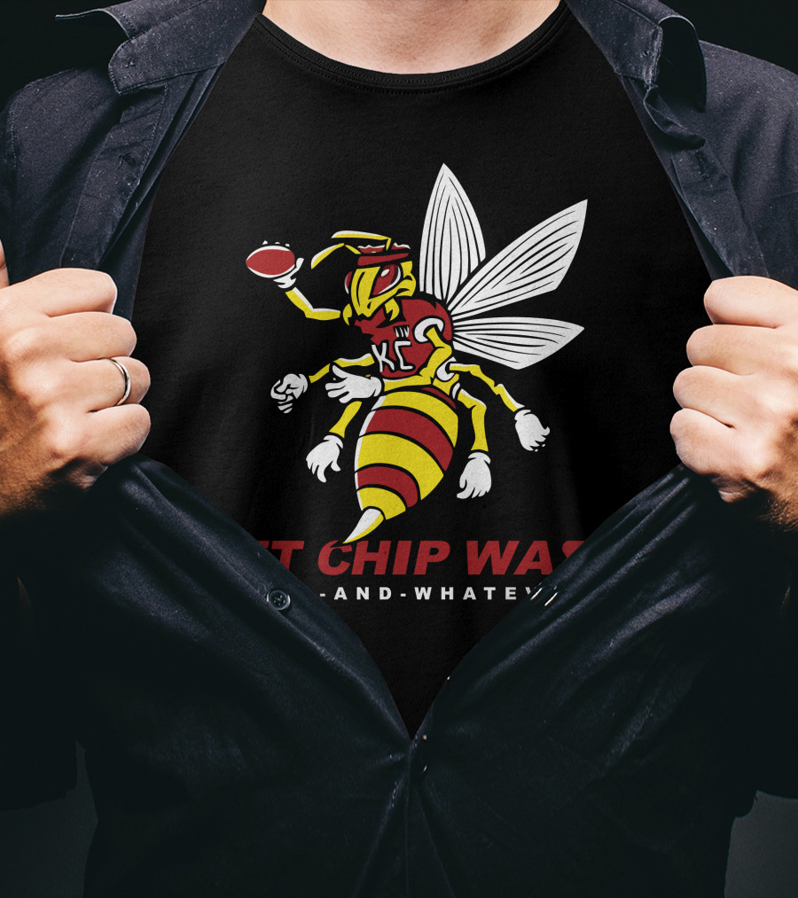 KC Chiefs Jet Chip Wasp 3rd And Whatever T-Shirt