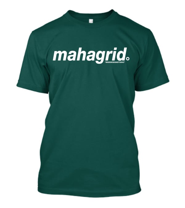Mahagrid MGDESIGNSTUDIO Forest Green T-Shirt