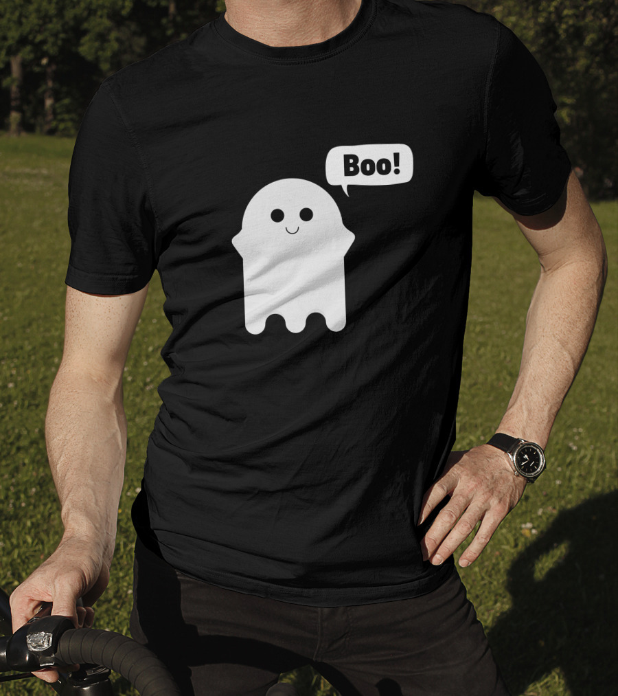 Cute Smiley Ghost Boo Edition T-Shirt