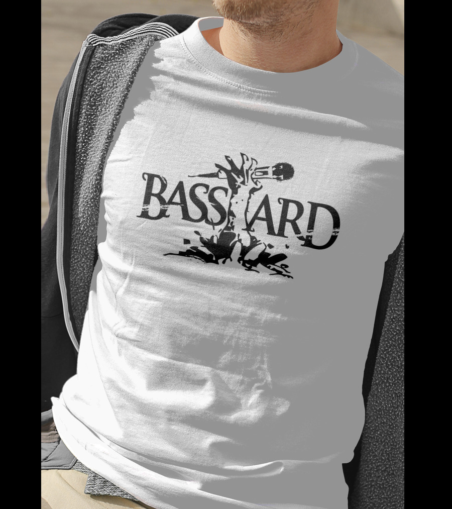 BASSARD Microphone Hand Splash T-Shirt
