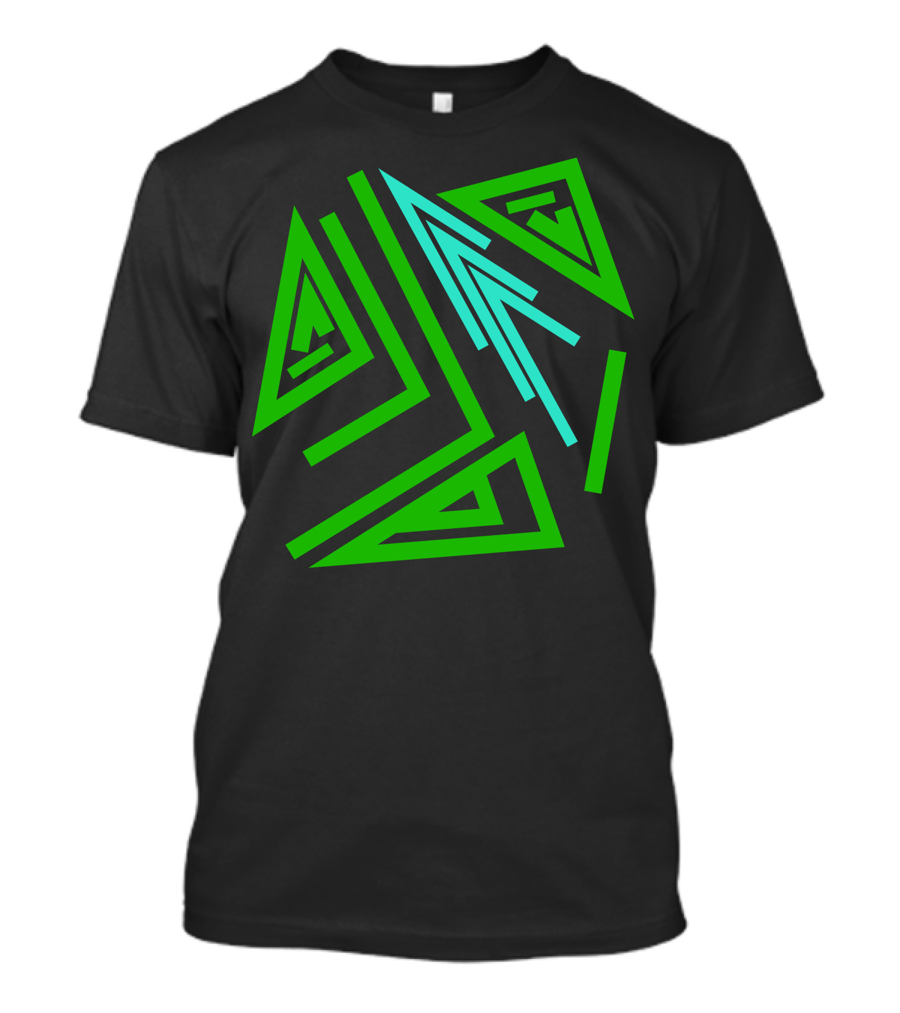 Mystical Geometry Alchemy Symbol And Magic Runes Sign T-Shirt