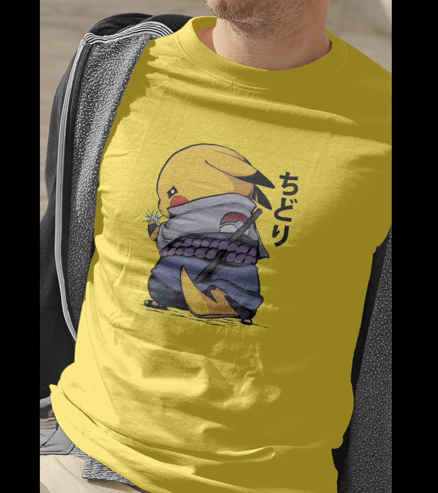 Pika Chidori Ninja Mashup For Fans T-Shirt