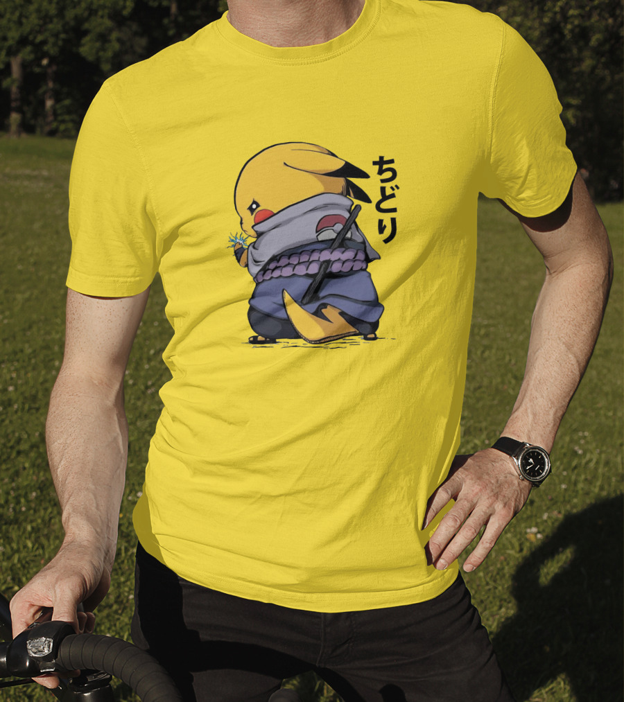 Pika Chidori Ninja Mashup For Fans T-Shirt