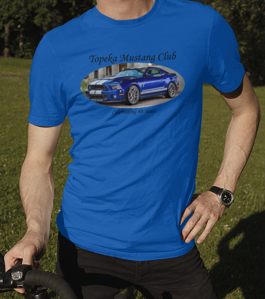 Topeka Mustang Club Celebrating 40 Years T-Shirt