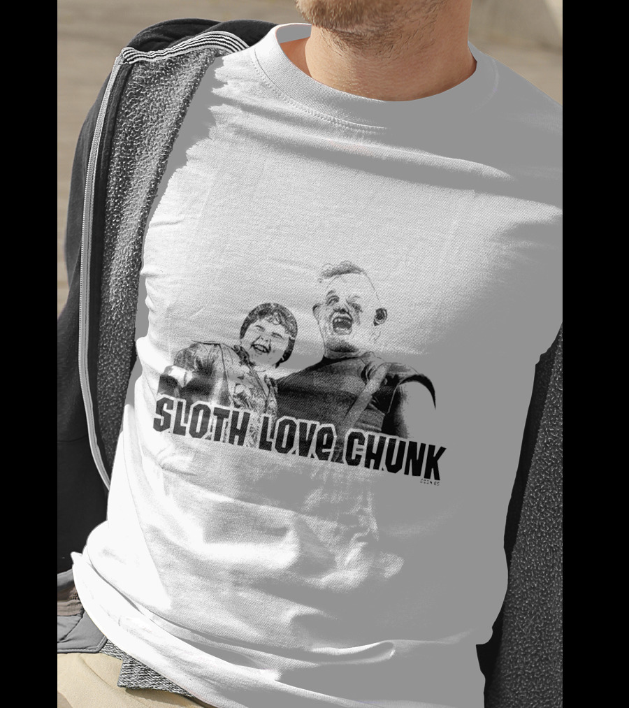 Sloth Love Chunk The Goonies Movie Characters T-Shirt