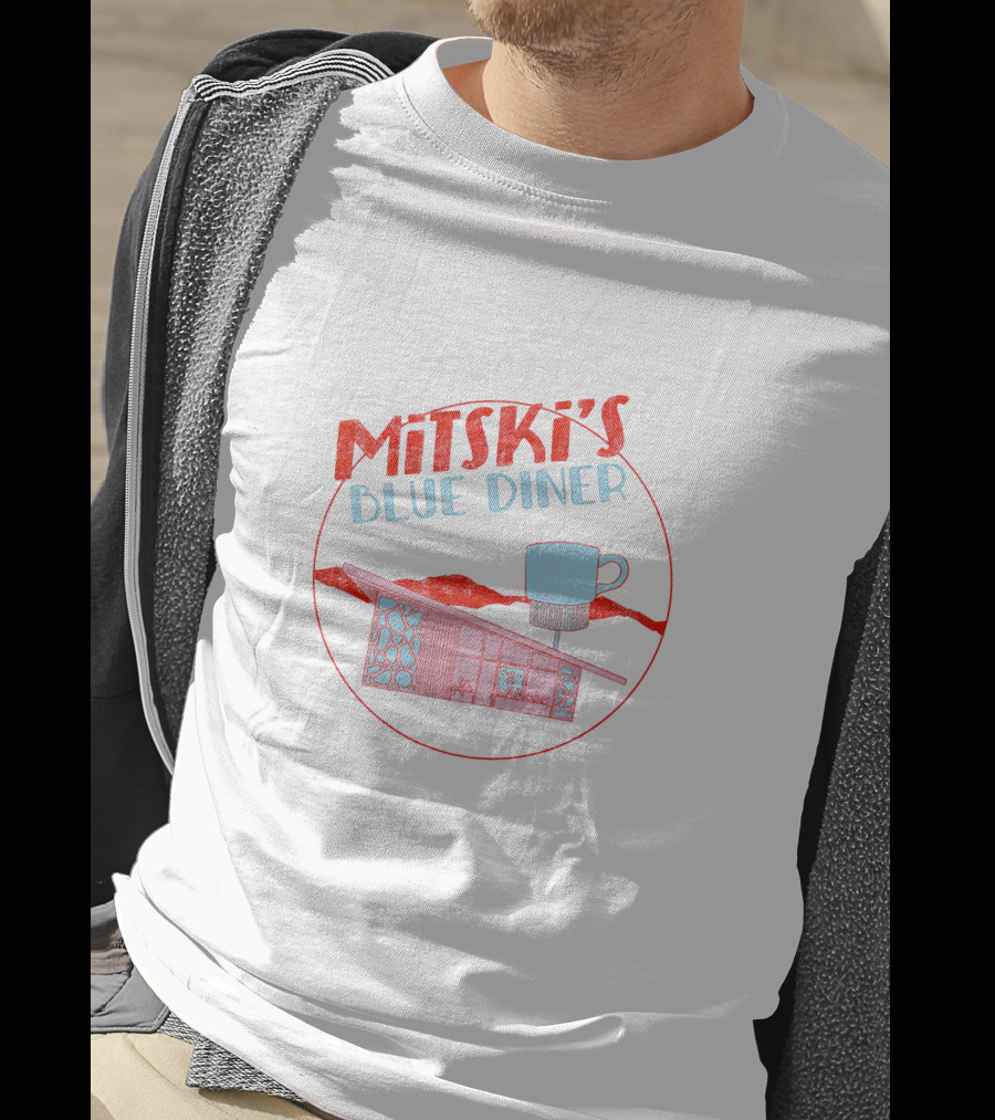 Mitski's Blue Diner Retro Mug And Building T-Shirt