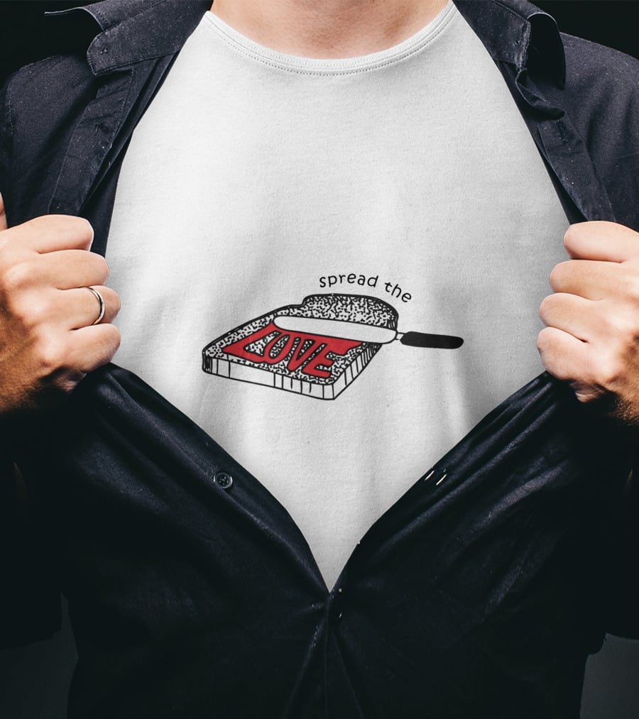 Spread The Love Bread With Knife T-Shirt