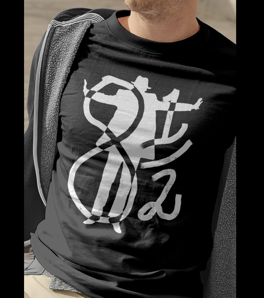 8 1/2 Film Director Silhouette Iconic T-Shirt