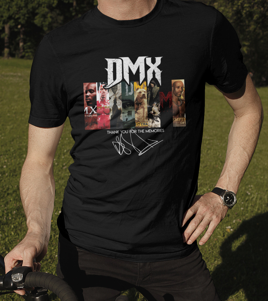 DMX Thank You For The Memories Album Covers Collage T-Shirt