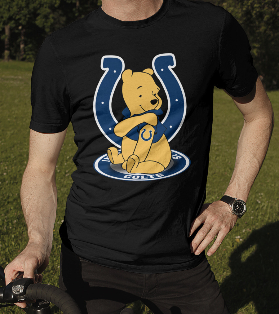 Winnie The Pooh Indianapolis Colts Fan T-Shirt