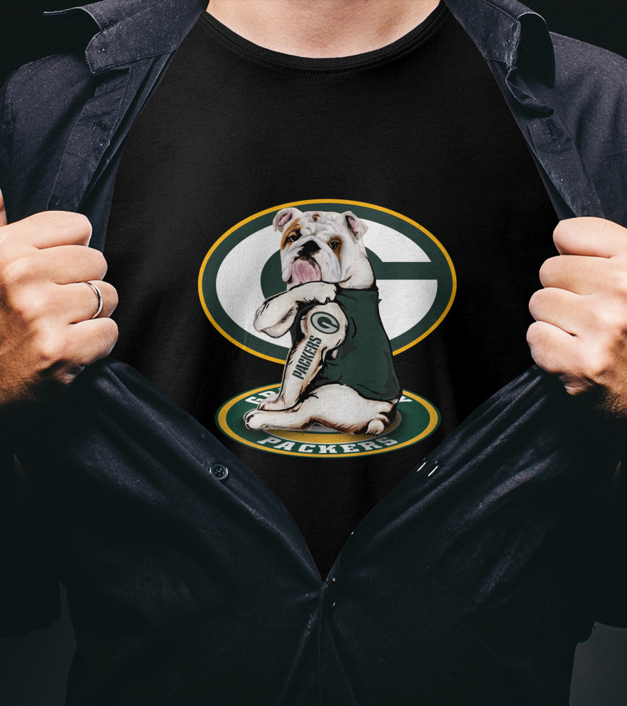 Green Bay Packers Bulldog T-Shirt