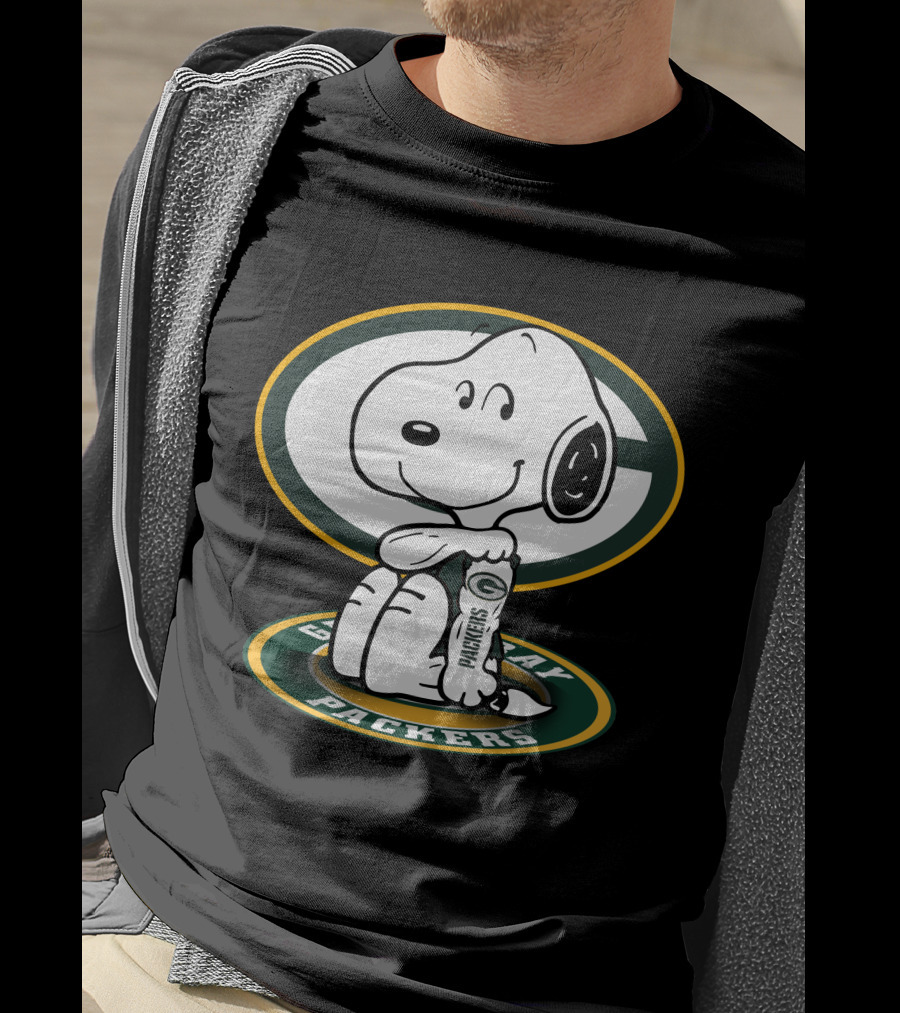 Snoopy Green Bay Packers T-Shirt
